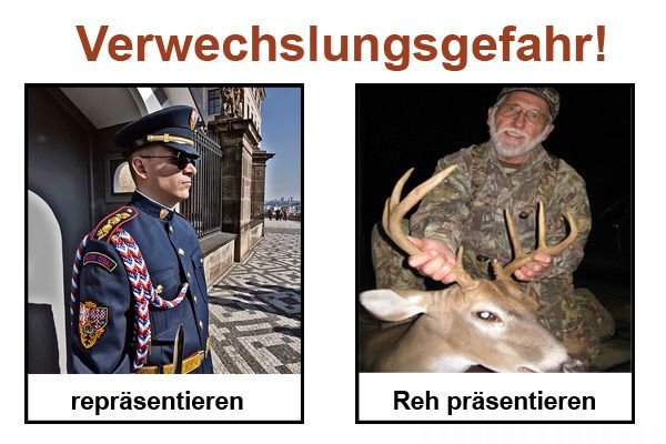 Verwechslungsgefahr