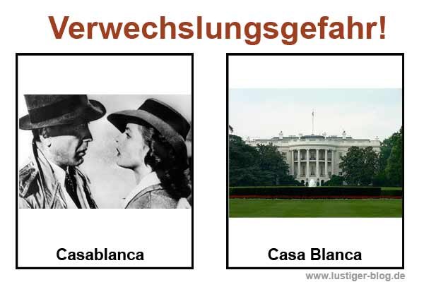 Verwechslungsgefahr