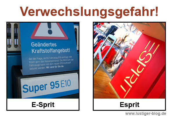 Verwechslungsgefahr