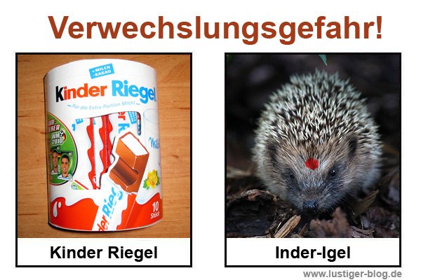 Verwechslungsgefahr