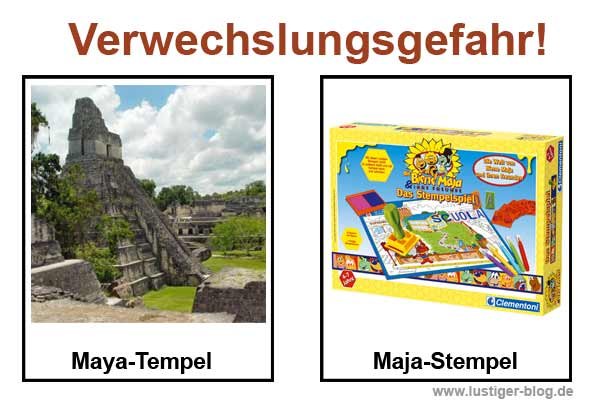 Verwechslungsgefahr