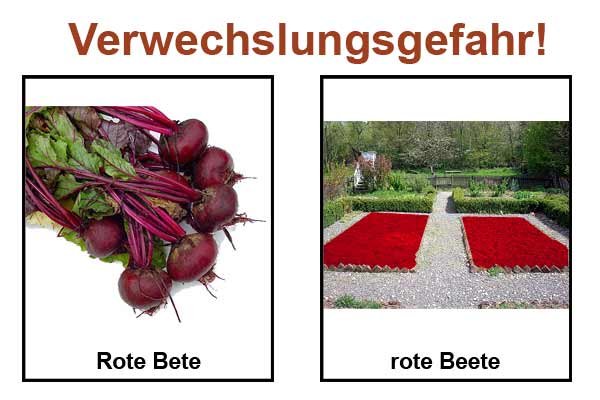 Verwechslungsgefahr